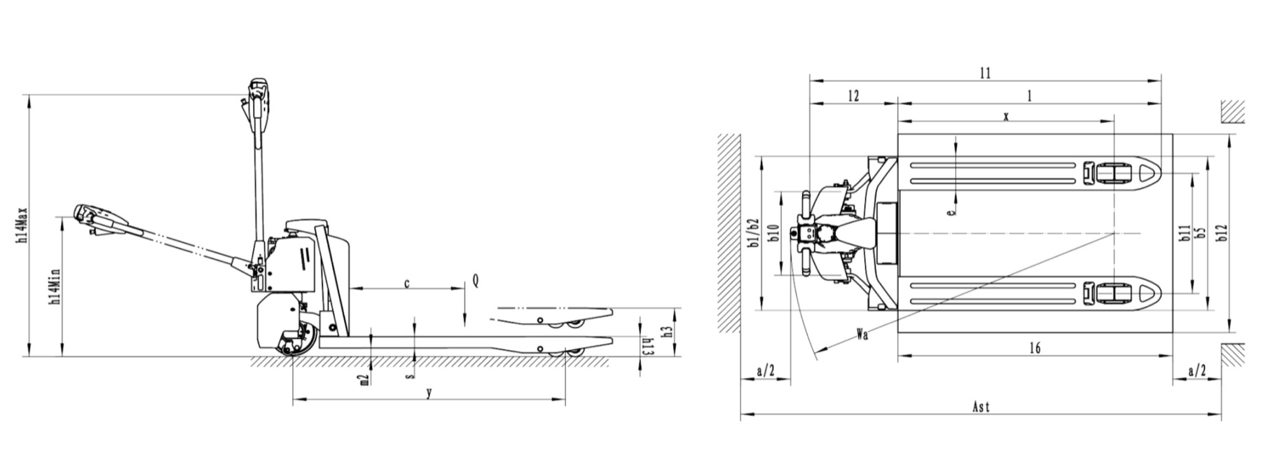 Disegno quotato CBD15J-Li4 CBD20J-Li4