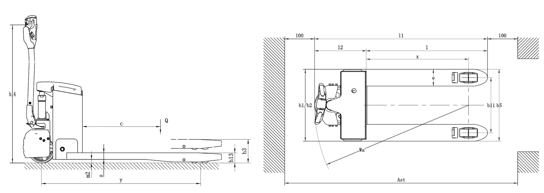 Plano de dimensiones CBD30-C